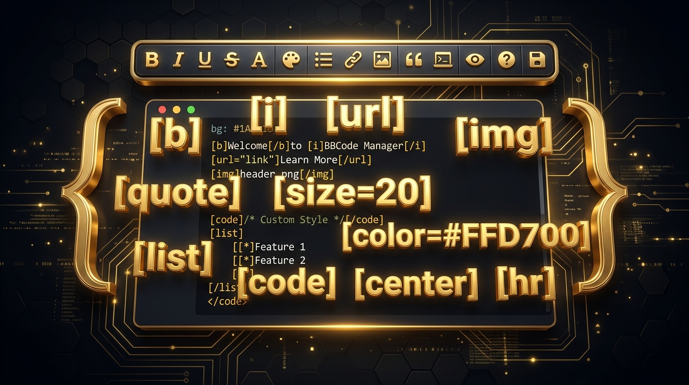 BBCode Manager
